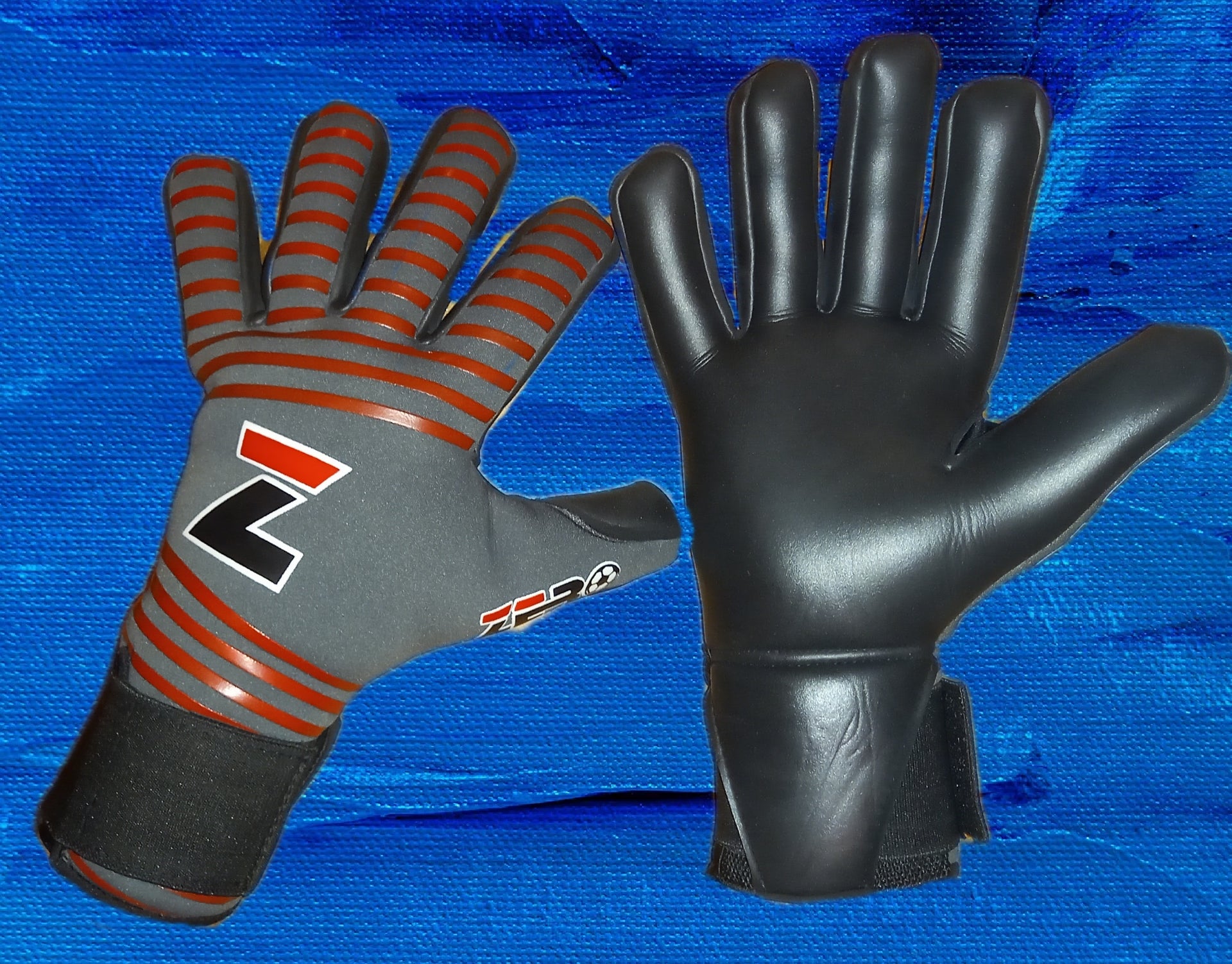Handschuhe GRAU/ROT